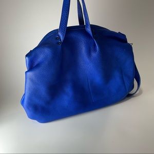 FRRRY | Royal Blue Bovine Leather Book Bag